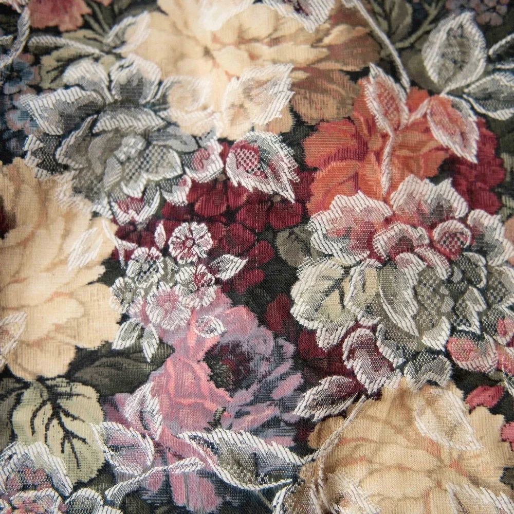 Set of 2 Vintage Cottagecore Floral Ruffle Pillow Shams Cases Covers | Standard